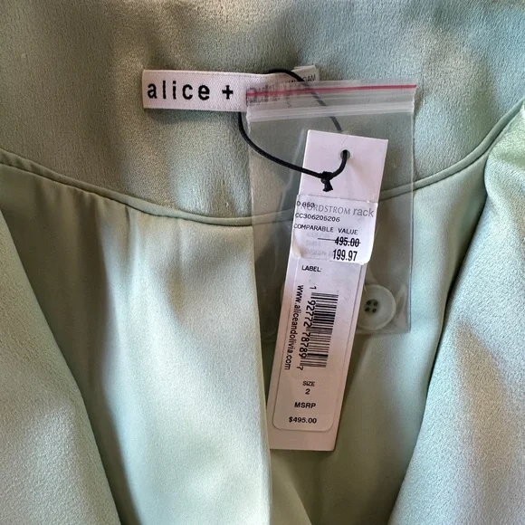 Alice and Olivia satin blazer - Picture 4 of 4